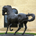 New hot selling products casting bronze horse statue cast jumping sculpture for decor wholesale